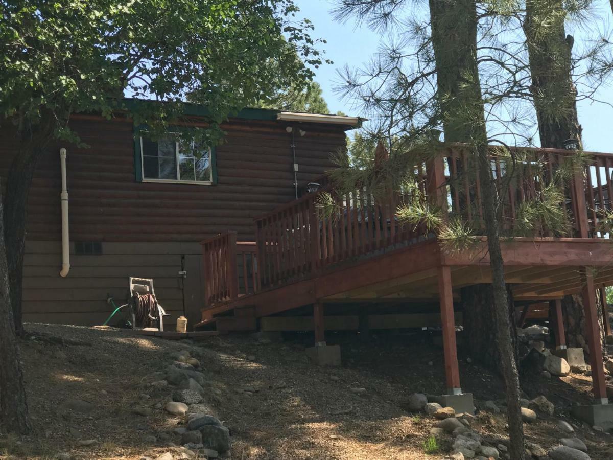Gonzales Cozy Little Bear Cabin Ruidoso Bagian luar foto