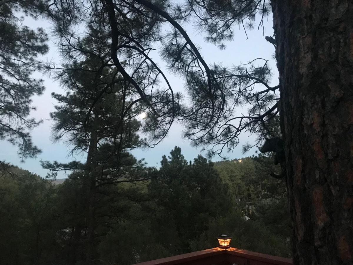 Gonzales Cozy Little Bear Cabin Ruidoso Bagian luar foto